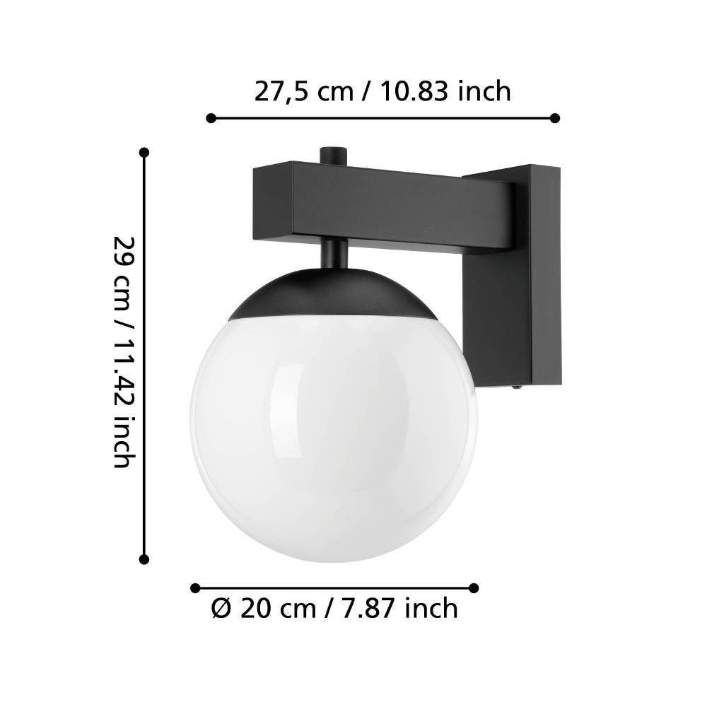Aplică EGLO BUFALATA 900669 | Eglo Romania Aplică BUFALATA E27 IP44 900669