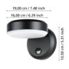 Aplică EGLO FORNACI 900674 | Eglo Romania Aplică FORNACI LED 3X3.6W IP44 900674