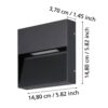 Aplică EGLO MARUGGIO 900889 | Eglo Romania Aplică MARUGGIO LED 4.8W IP65 900889