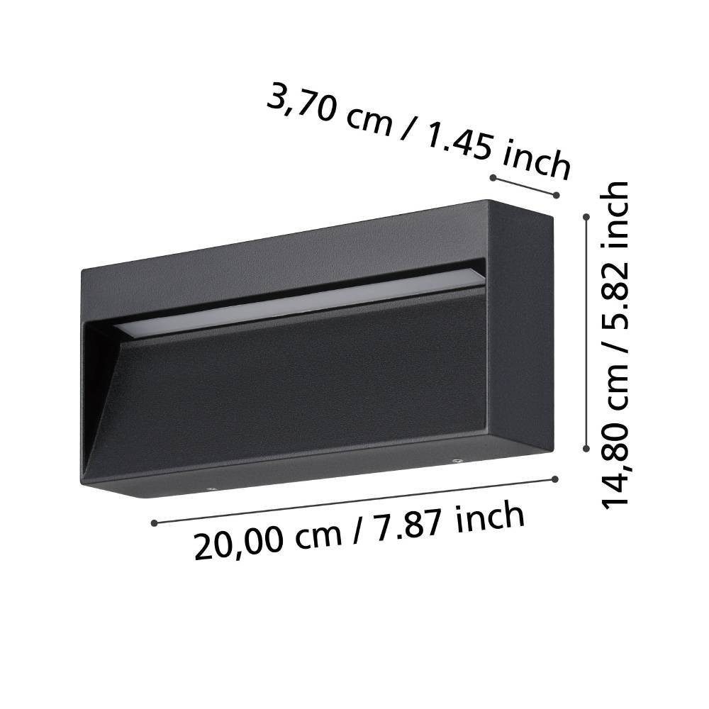Aplică EGLO MARUGGIO 900891 | Eglo Romania Aplică MARUGGIO LED 4.8W IP65 900891
