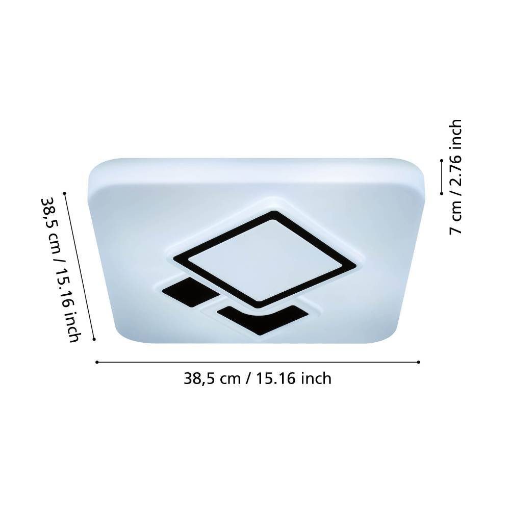 75645_DIMENSION_0001 | Eglo Romania Plafonieră ESPARTACO LED 17.4W IP20 75645