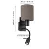900701_DIMENSION_0001 | Eglo Romania Aplică PASTERI E27-LED 3.8W IP20 900701