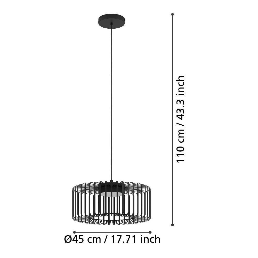 900723_DIMENSION_0001 | Eglo Romania Pendul GINESTRONE-Z LED 22W IP20 900723
