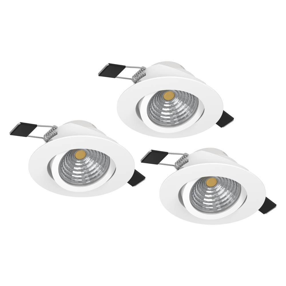900745_VIEW_0001 | Eglo Romania Set 3 spoturi încastrate SALICETO LED 3X6W IP20 900745
