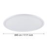 900758_DIMENSION_0001 | Eglo Romania Panou aplicat SARSINA-Z LED 33.5W IP20 900758