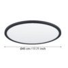 900761_DIMENSION_0001 | Eglo Romania Panou aplicat SARSINA-Z LED 33.5W IP20 900761