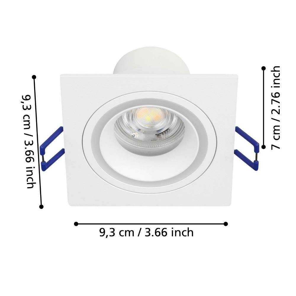 900765_DIMENSION_0001 | Eglo Romania Spot încastrat CAROSSO-Z LED 4.7W IP20 900765