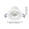900766_DIMENSION_0001 | Eglo Romania Spot încastrat CAROSSO-Z LED 4.7W IP20 900766