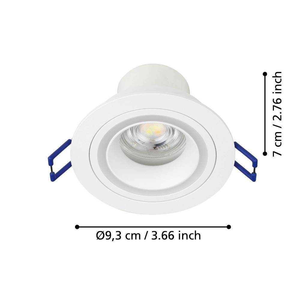 900766_DIMENSION_0001 | Eglo Romania Spot încastrat CAROSSO-Z LED 4.7W IP20 900766