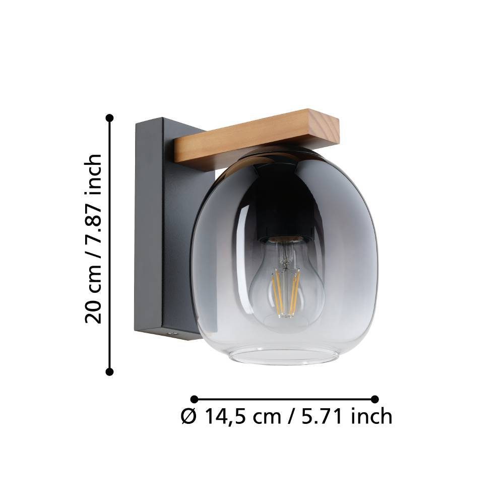 900826_DIMENSION_0001 | Eglo Romania Aplică FILAGO E27 IP20 900826