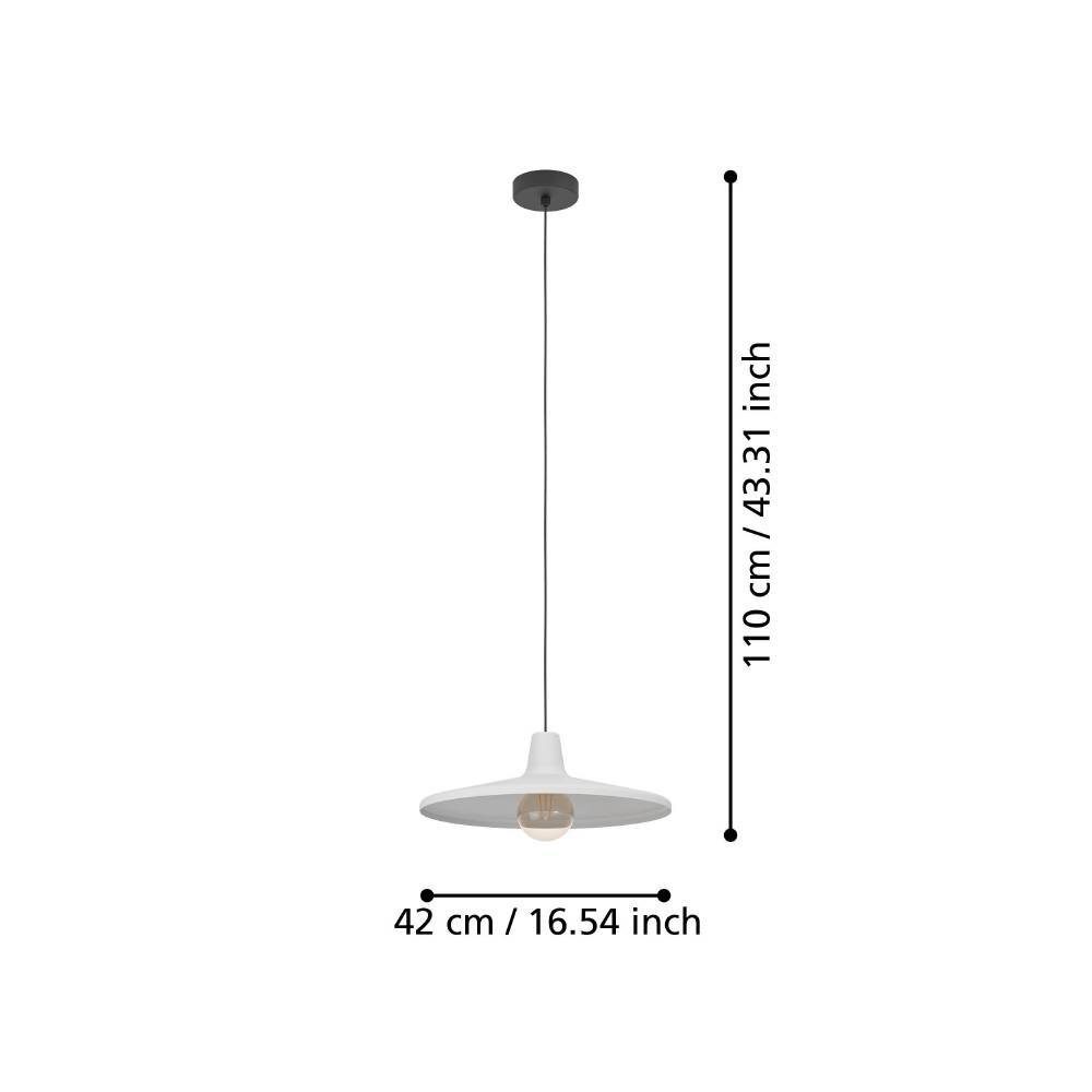 900833_DIMENSION_0001 | Eglo Romania Pendul MINIERE E27 IP20 900833