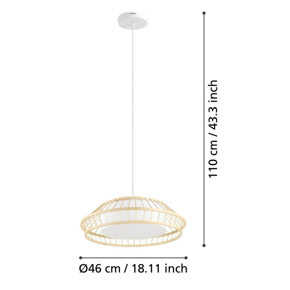 900842_DIMENSION_0001 | Eglo Romania Lustră YUKU-Z LED 22W IP20 900842