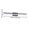 900845_DIMENSION_0001 | Eglo Romania Aplică PALMITAL LED 11W IP44 900845