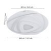 900863_DIMENSION_0001 | Eglo Romania Plafonieră PALAGIANO LED 14.7W IP20 900863