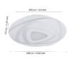 900864_DIMENSION_0001 | Eglo Romania Plafonieră PALAGIANO LED 21W IP20 900864