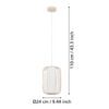 900866_DIMENSION_0001 | Eglo Romania Pendul TERRAROSA E27 IP20 900866