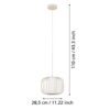 900867_DIMENSION_0001 | Eglo Romania Pendul TERRAROSA E27 IP20 900867