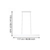 900879_DIMENSION_0001 | Eglo Romania Lustră ANDREAS-Z LED 2X19W IP20 900879