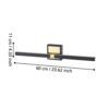 900928_DIMENSION_0001 | Eglo Romania Aplică PEGUERA LED 11W IP44 900928