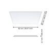 900938_DIMENSION_0001 | Eglo Romania Panou aplicat RABASSA LED 33W IP20 900938