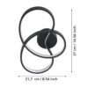 900949_DIMENSION_0001 | Eglo Romania Aplică GIANELLA LED 14.5W IP20 900949