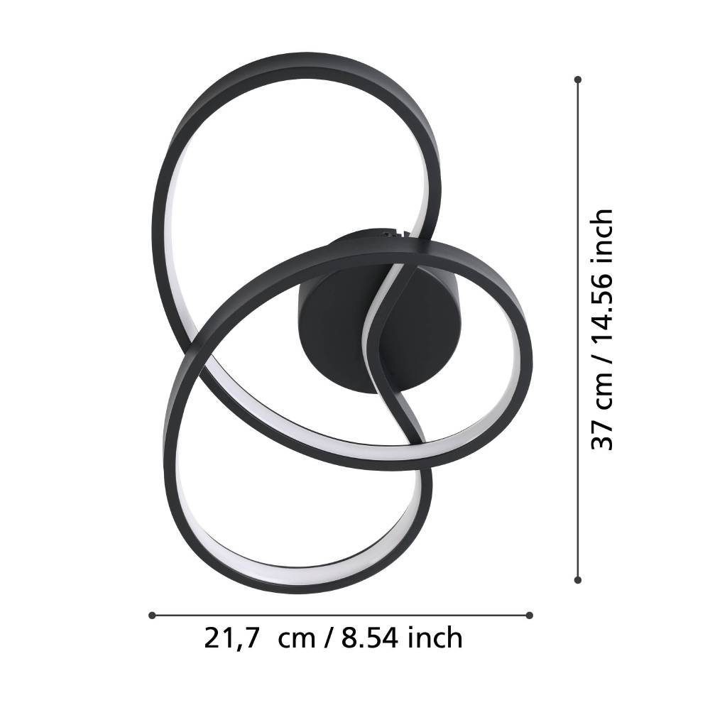 900949_DIMENSION_0001 | Eglo Romania Aplică GIANELLA LED 14.5W IP20 900949