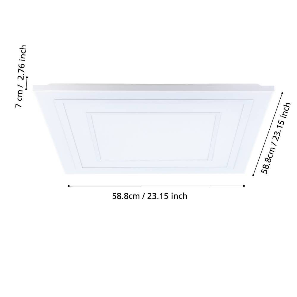 900961_DIMENSION_0001 | Eglo Romania Plafonieră ALBARCA LED 29W IP20 900961