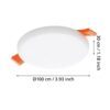 900963_DIMENSION_0001 | Eglo Romania Lampă încastrată RAPITA LED 5.5W IP65/IP20 900963