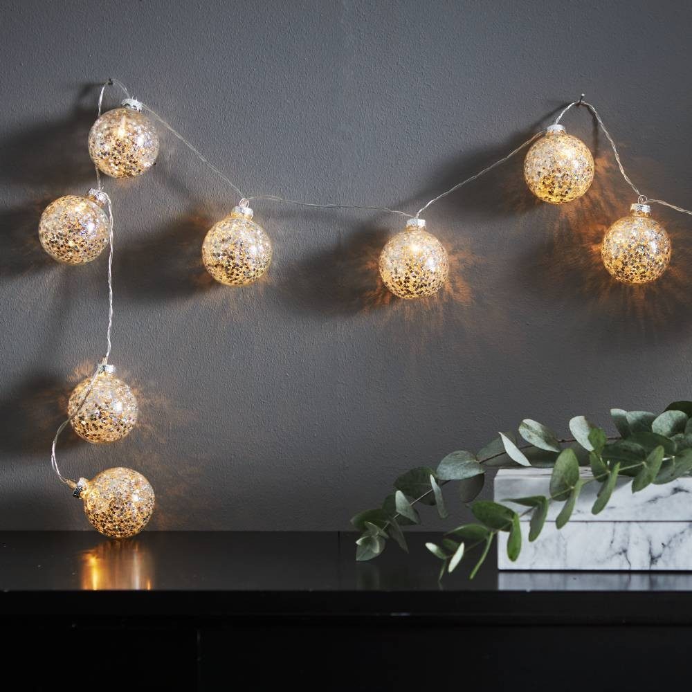 Ghirlanda luminoasa EGLO GLITTER 729-17 | Eglo Romania Instalație GLITTER LED 10X0.06W 729-17
