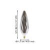 110278_DIMENSION_0001 | Eglo Romania Bec LED E27 4W 2000K 110278