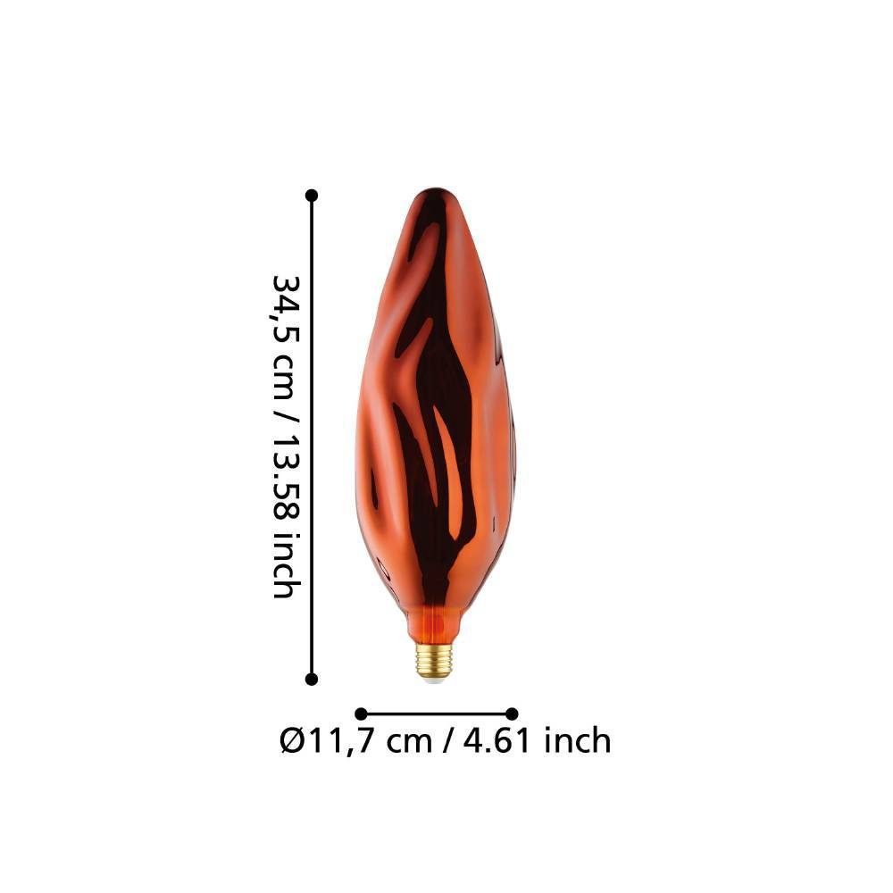 110281_DIMENSION_0001 | Eglo Romania Bec LED E27 4W 2000K 110281