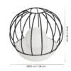 48854_DIMENSION_0001 | Eglo Romania Lampă solară LED 2X0.2W 48854