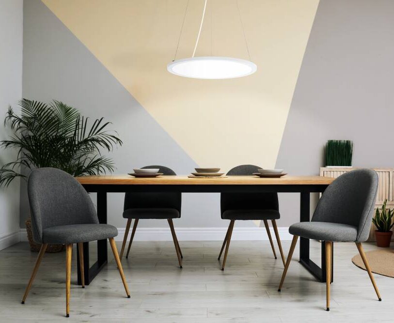 97504_AMBIENT_0001 | Eglo Romania Lustră SARSINA LED 28W IP20 97504
