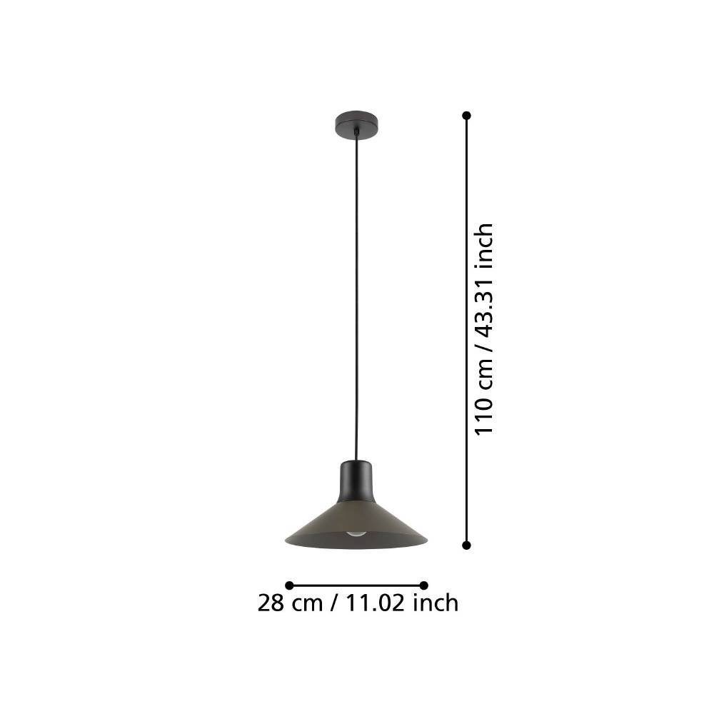 99511_DIMENSION_0001 | Eglo Romania Pendul ABREOSA E27 IP20 99511
