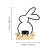427858_DIMENSION_0001 | Eglo Romania Obiect decorativ BALMAHA 100X50X175mm 427858