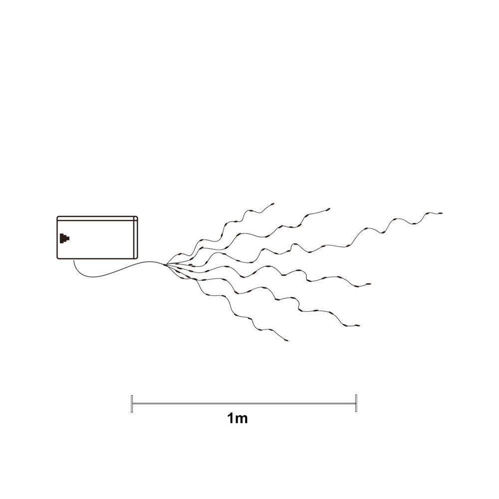 726-83_DIMENSION-JPG 1000px | Eglo Romania Instalație DEW DROP LED 46X0.06W IP20 726-83