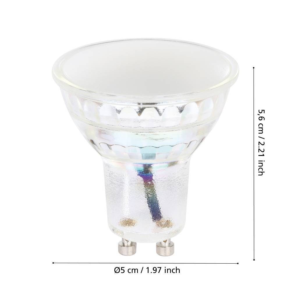 110296_DIMENSION_0001 | Eglo Romania Bec LED GU10 5.8W 4000K 110296