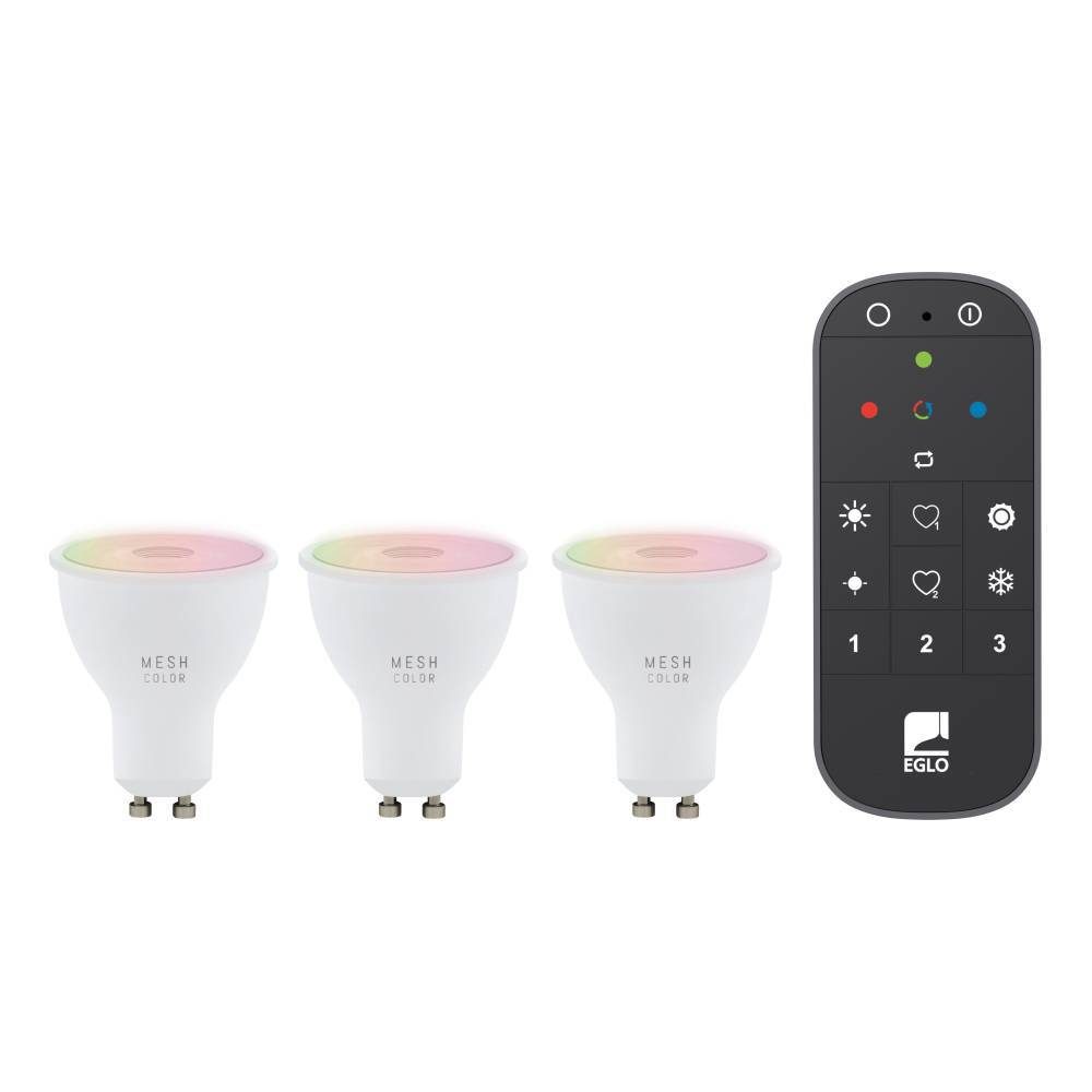 110309_VIEW_0001 | Eglo Romania Set 3 becuri LED GU10 3X4.5W 2700K-6500K 110309