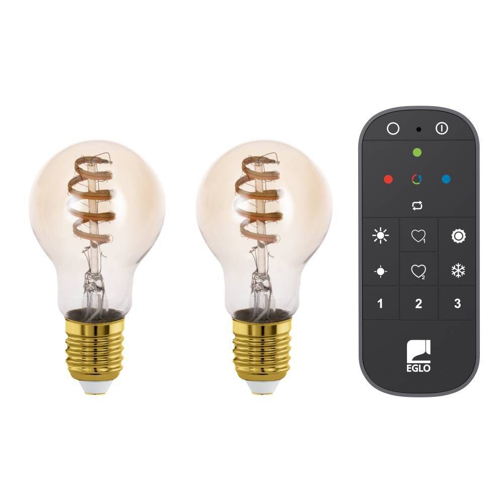 110312_VIEW_0001 | Eglo Romania Set 2 becuri LED E27 A60 2X4.9W 110312