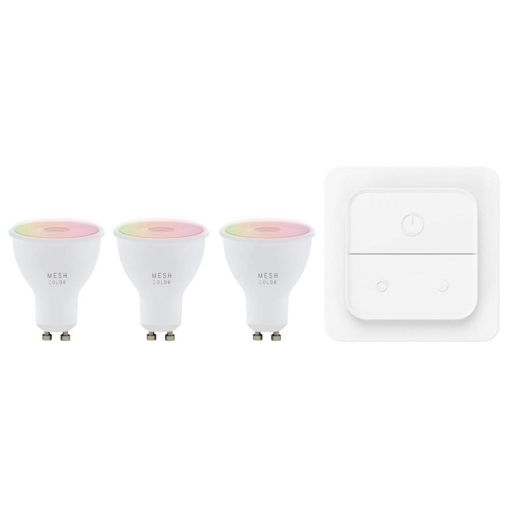 110313_VIEW_0001 | Eglo Romania Set 3 becuri LED GU10 3X4.9W 2700K-6500K 110313