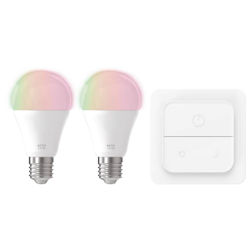 110314_VIEW_0001 | Eglo Romania Set 2 becuri LED E27 A60 2X9W 2700K-6500K 110314