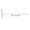 110332_DIMENSION_0001 | Eglo Romania Tub LED G13 T8 TUBE 15.5W 4000K 2500lm 110332