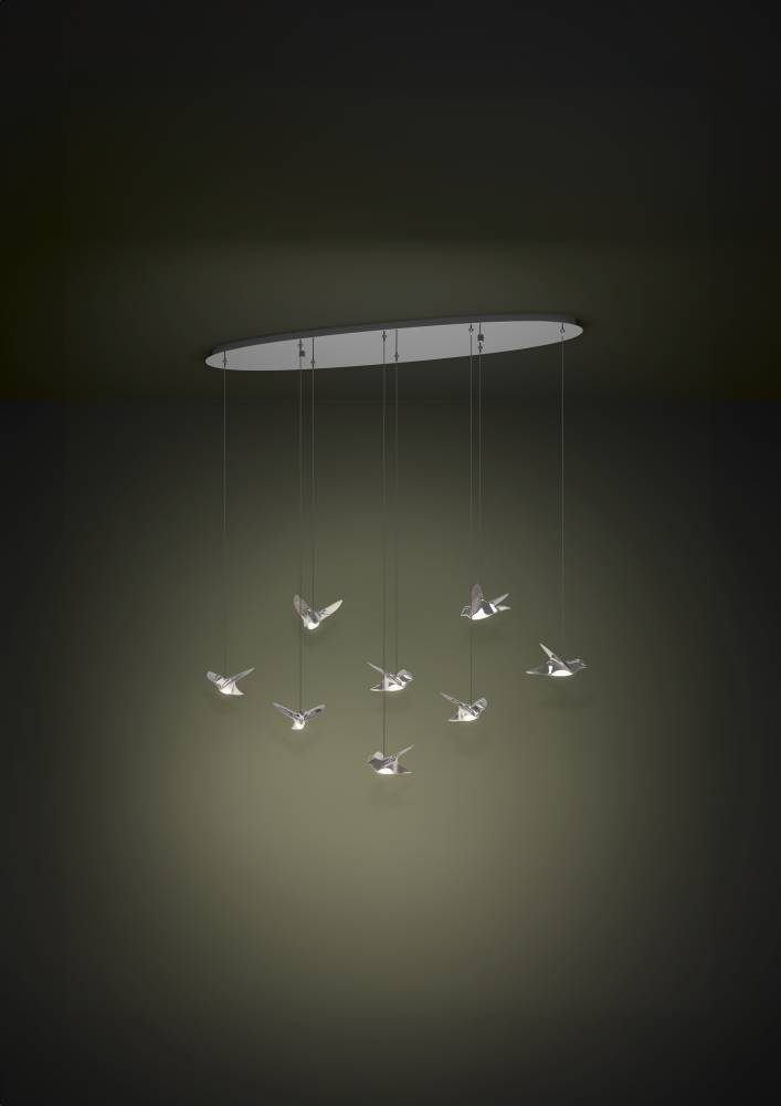 390401_AMBIENT_0001 | Eglo Romania Lustră PARATEBUENO 1 LED 8X4.2W IP20 390401