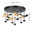 390411_DIMENSION_0001 | Eglo Romania Plafonieră DRACERA LED 7X2.3W IP20 390411