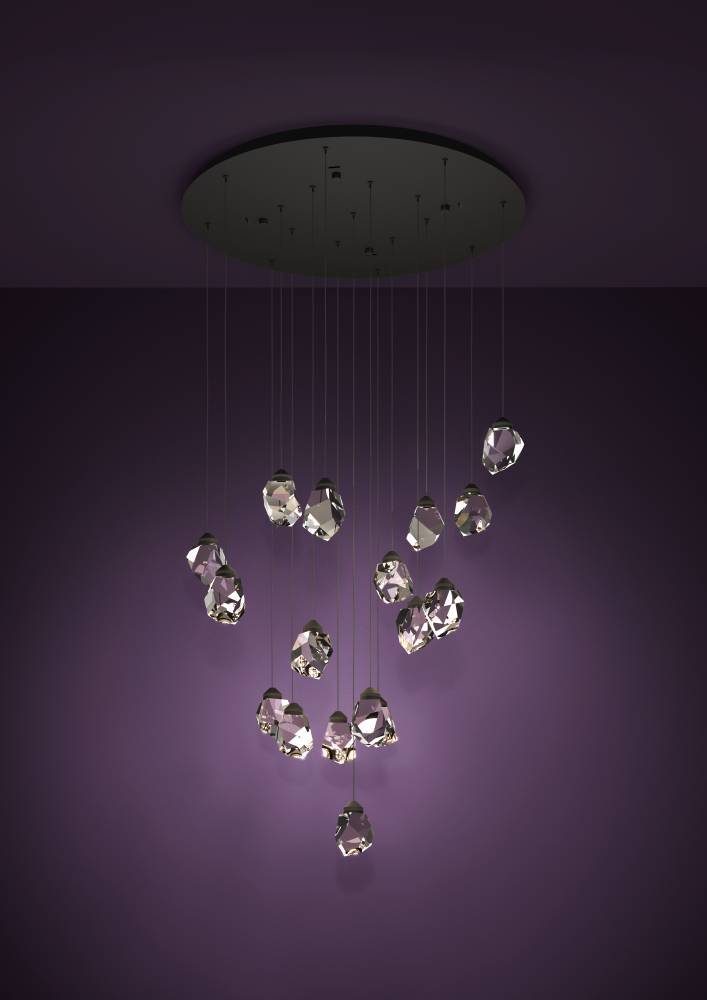390413_AMBIENT_0001 | Eglo Romania Lustră SINDICAT LED 17X3W IP20 390413