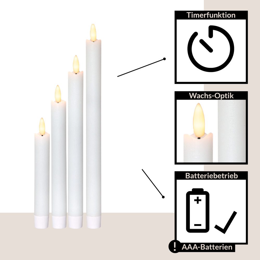 410026_USPS | Eglo Romania Lumânare FLAMME LED 4X0.03W IP20 410026