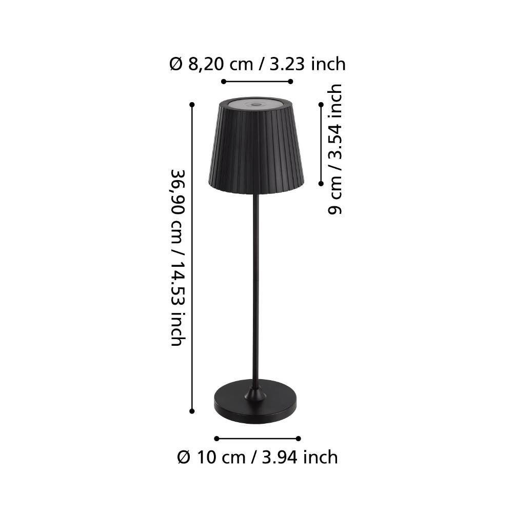 75794_DIMENSION_0001 | Eglo Romania Veioză CABOZO LED 3.8W cu baterie IP44 75794