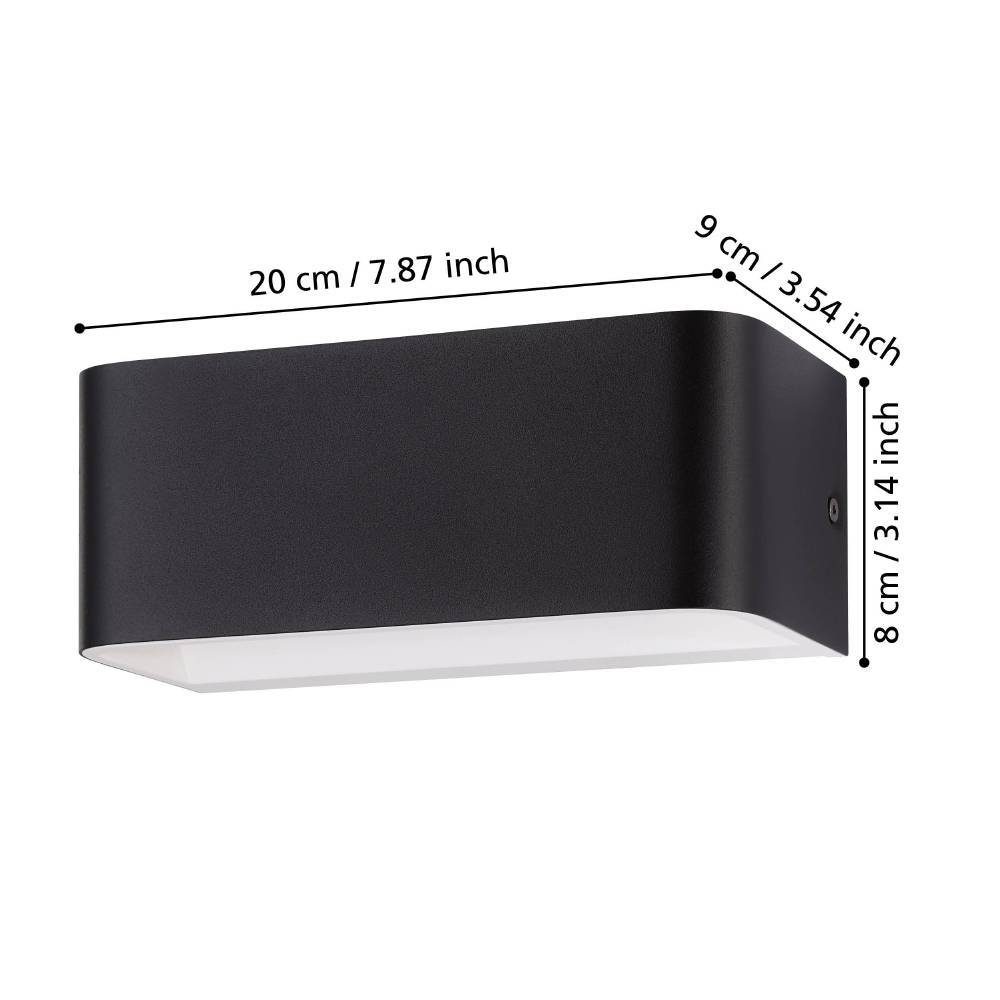 901017_DIMENSION_0001 | Eglo Romania Aplică SANIA 4 LED 10W IP20 901017