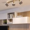 901047_AMBIENT_0001 | Eglo Romania Aplică / Plafonieră BELLIZZI 901047 E14-LED 3X7,5W IP20 oţel nichel satinat