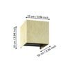 901091_DIMENSION_0001 | Eglo Romania Aplică VALMONTONE LED 2X1.5W IP20 901091
